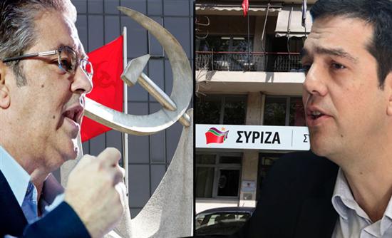 Στα άκρα η κόντρα ΚΚΕ και ΣΥΡΙΖΑ