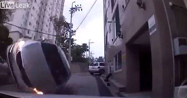 ΒΙΝΤΕΟ-Τροχαίο από το…πουθενά