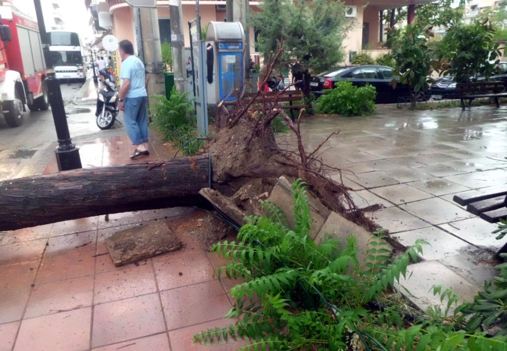 Προβλήματα εξαιτίας των ισχυρών ανέμων