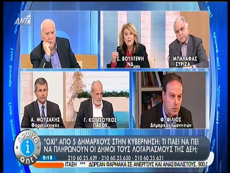 ΒΙΝΤΕΟ-Φίλιος: Γιατί αντιδρούν οι Δήμοι στην πληρωμή των κομμένων λογαριασμών