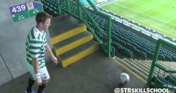 ΒΙΝΤΕΟ-Διαστημικό σουτ από την εξέδρα