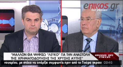 BINTEO-Τηλεοπτικός “τσακωμός”Μελά-Κωνσταντινόπουλου