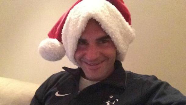 ΦΩΤΟ-‘Αη Βασίλης ο Φέντερερ