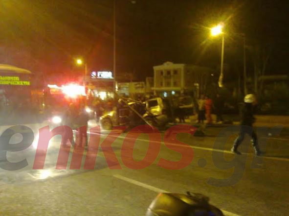 ΒΙΝΤΕΟ-Εικόνες από το τροχαίο στη Μεσογείων