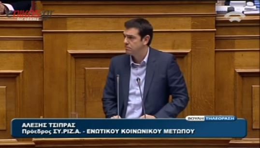Τσίπρας: Ο Βενιζέλος κραυγάζει ενοχή