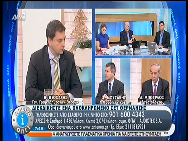 ΒΙΝΤΕΟ-Θεοχάρης: Δεν είμαστε αποτελεσματικοί πάντα