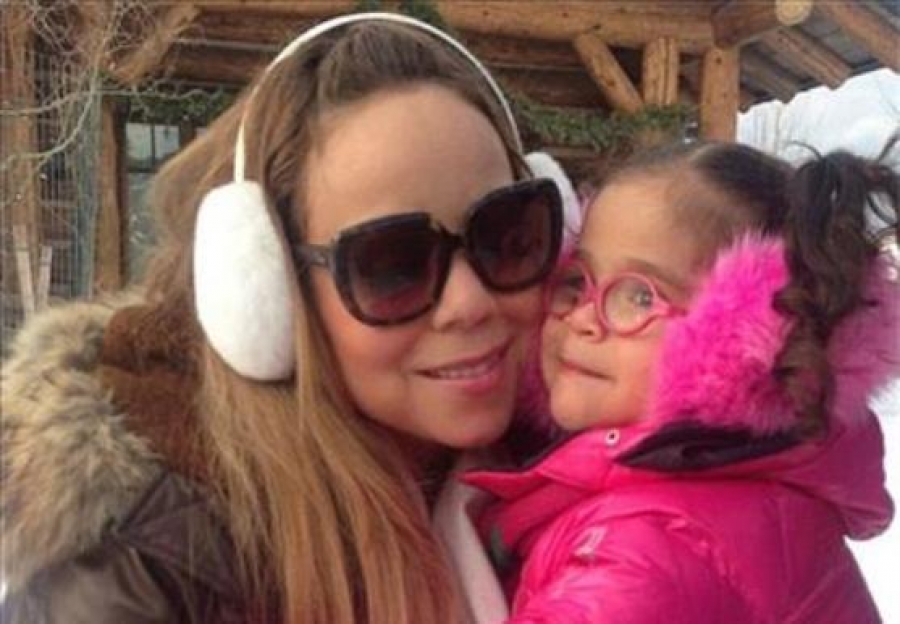 ΦΩΤΟ-Διακοπές στα χιόνια για την Mariah Carey