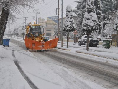 Χιόνια στα ορεινά της Πελοποννήσου