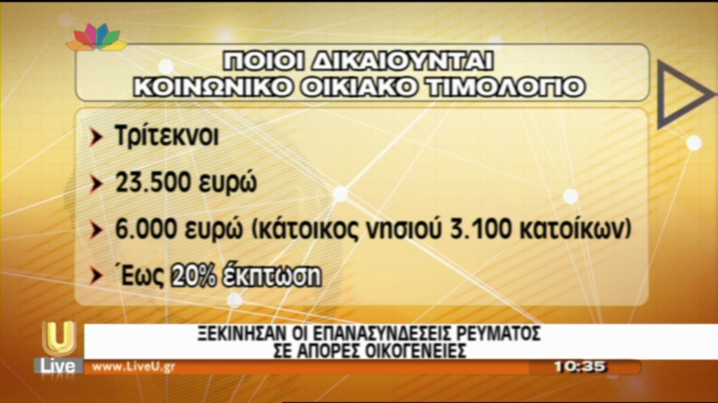 ΒΙΝΤΕΟ-Ποιοι δικαιούνται το κοινωνικό τιμολόγιο της ΔΕΗ