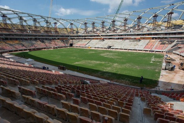 Μερική στάση εργασιών στο «Arena Amazonia»