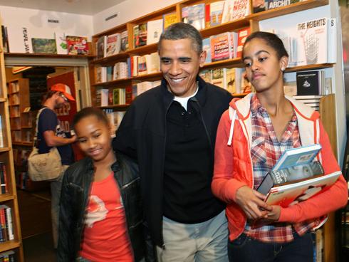 Ο Ομπάμα για χριστουγεννιάτικα ψώνια