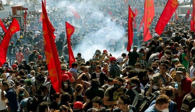 Πορεία στην Κωνσταντινούπολη κατά του Ερντογάν