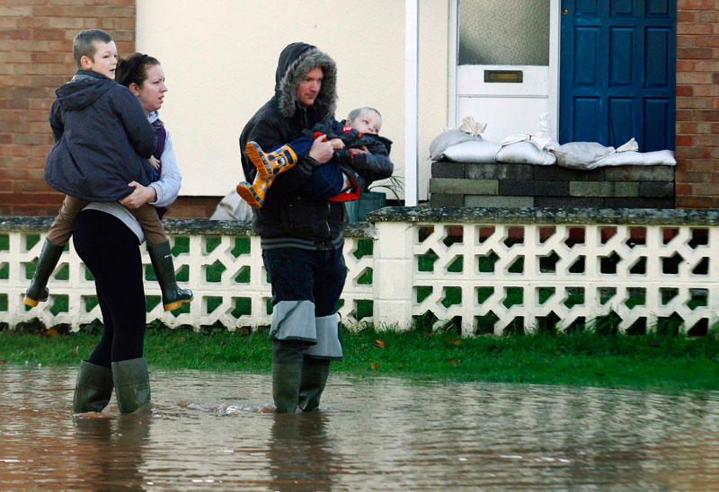 Κακοκαιρία πλήττει την Βρετανία