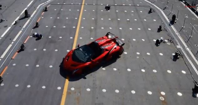 ΒΙΝΤΕΟ-Lamborghini…απογειώνεται από αεροπλανοφόρο