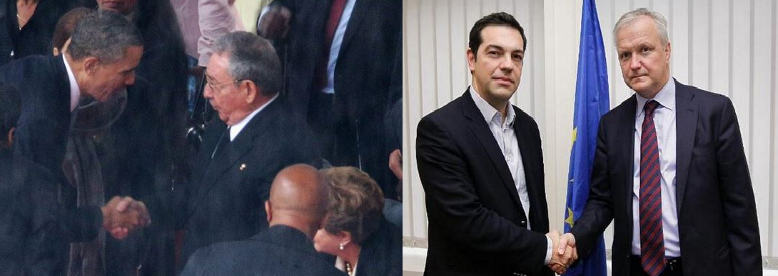 “Τσίπρας και Ρεν όπως Ομπάμα και Κάστρο”