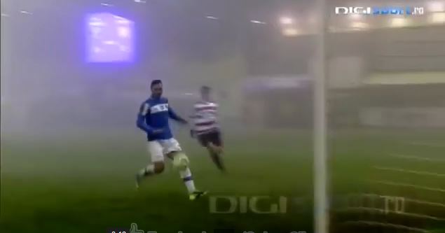 ΒΙΝΤΕΟ-Αυτογκόλ στην…ομίχλη