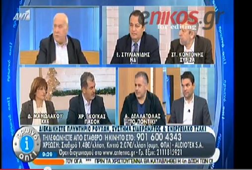 ΒΙΝΤΕΟ-Η έκρηξη του Παπαδάκη