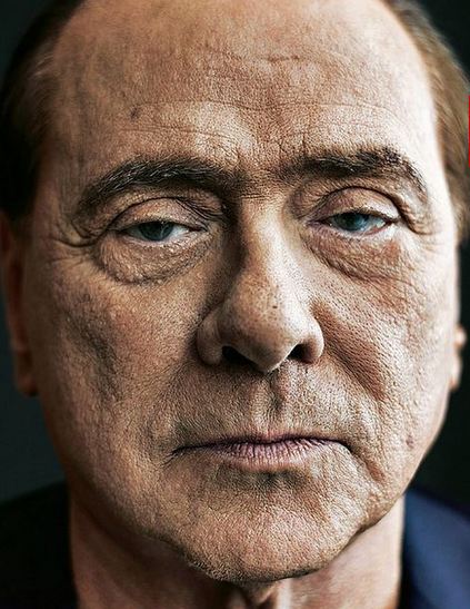 ΦΩΤΟ- Ο Μπερλουσκόνι χωρίς μακιγιάζ και photoshop