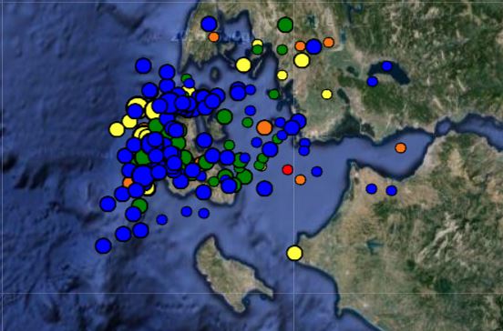 Στον «χορό» του Εγκέλαδου και τη νύχτα