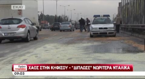 ΒΙΝΤΕΟ-«Μπλακ άουτ» στον Κηφισό