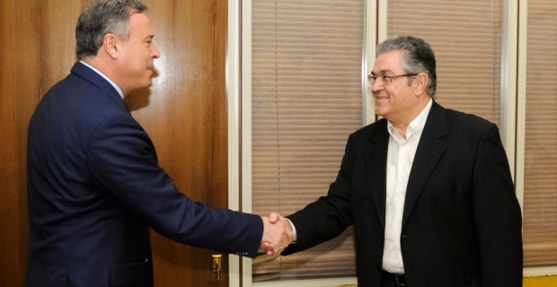 Συνάντηση Κουτσούμπα-Σγουρού