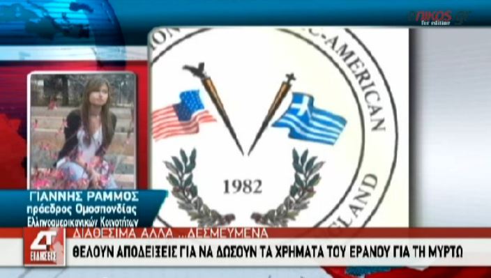 ΒΙΝΤΕΟ-Δεσμευμένα τα χρήματα για τη Μυρτώ