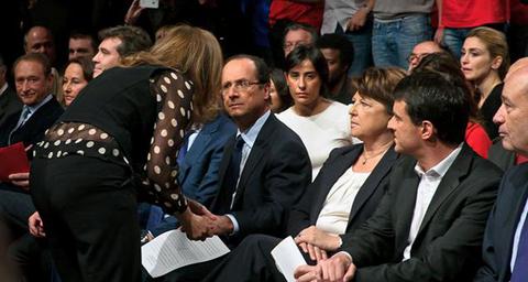 ΦΩΤΟ-Ο Ολάντ και οι γυναίκες του