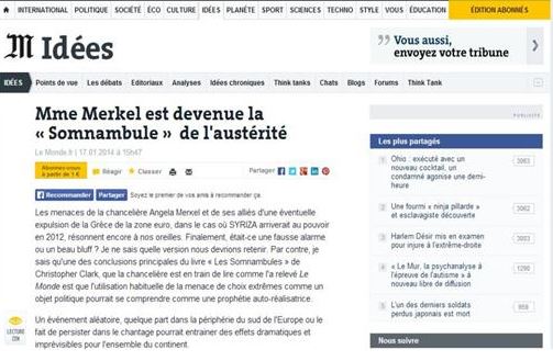 Τσίπρας στη Le Monde: Τα ψέματα τελείωσαν