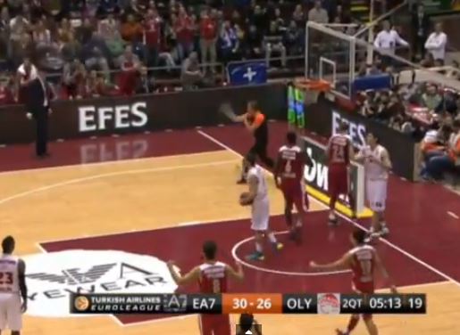 ΒΙΝΤΕΟ- Τα highlights του αγώνα Αρμάνι-Ολυμπιακός