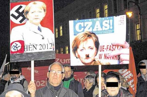 Γερμανία-Καταδικάστηκε για το πλακάτ με την “ναζί-Μέρκελ”