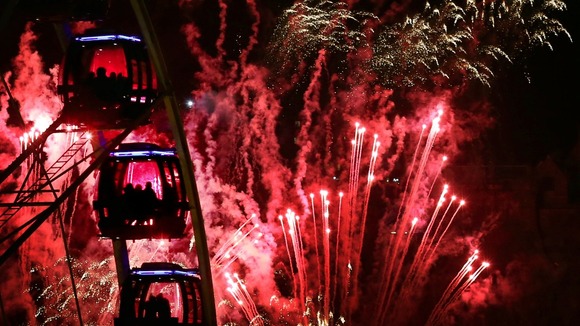 ΦΩΤΟ-Μαγικές εικόνες στο Εδιμβούργο