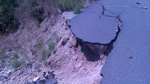 Υποχώρησε ο δρόμος προς Αρχαία Νεμέα