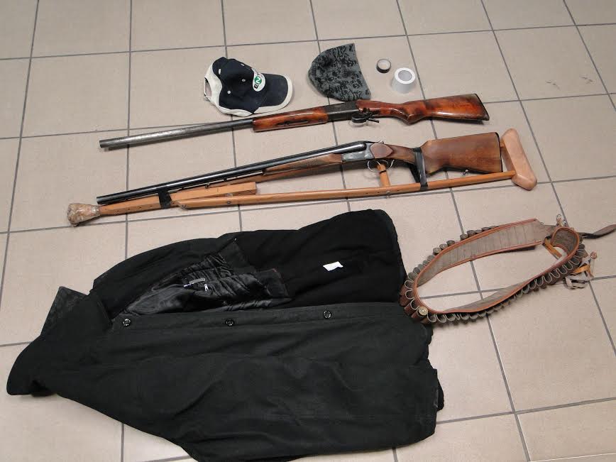 ΦΩΤΟ.Η πατερίτσα-καραμπίνα του ληστή