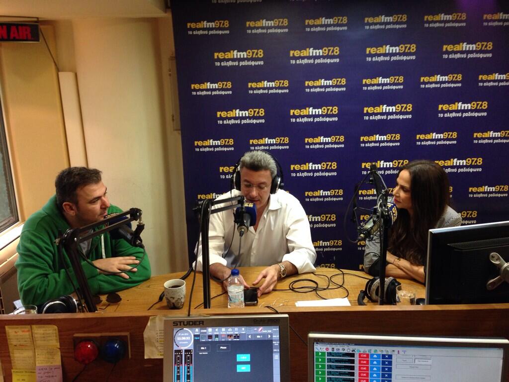 Άννα Βίσση και Αντώνης Ρέμος στον Νίκο Χατζηνικολάου τώρα ζωντανά στον Real Fm