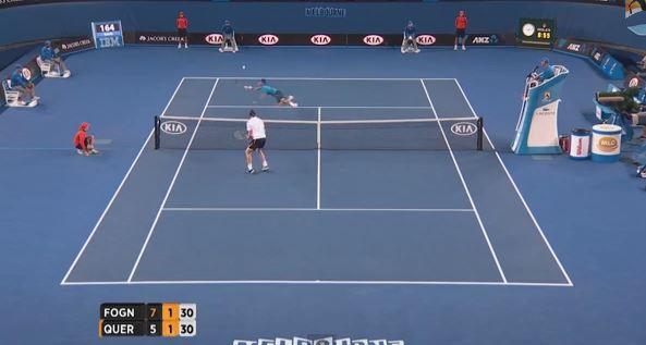 ΒΙΝΤΕΟ-Απίστευτος πόντος στο Αυστραλιανό Όπεν