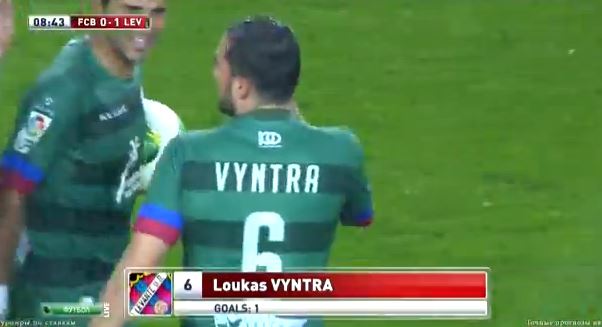 BINTEO-“Δήμιος” της Μπάρτσα ο Βύντρα. Σκόραρε και στο Καμπ Νου