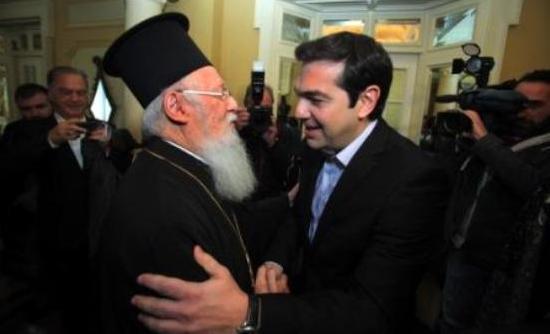 ΦΩΤΟ-Η συνάντηση Βαρθολομαίου – Τσίπρα