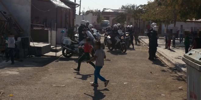 Απείλησε αστυνομικούς με αλυσοπρίονο