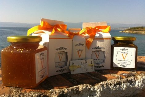 Μέλι με χρυσό 24 καρατίων