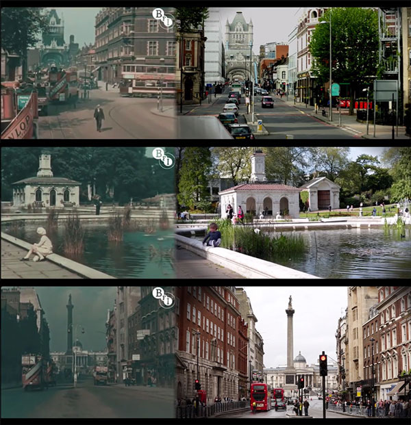 ΒΙΝΤΕΟ-Λονδίνο από το 1927 στο 2013