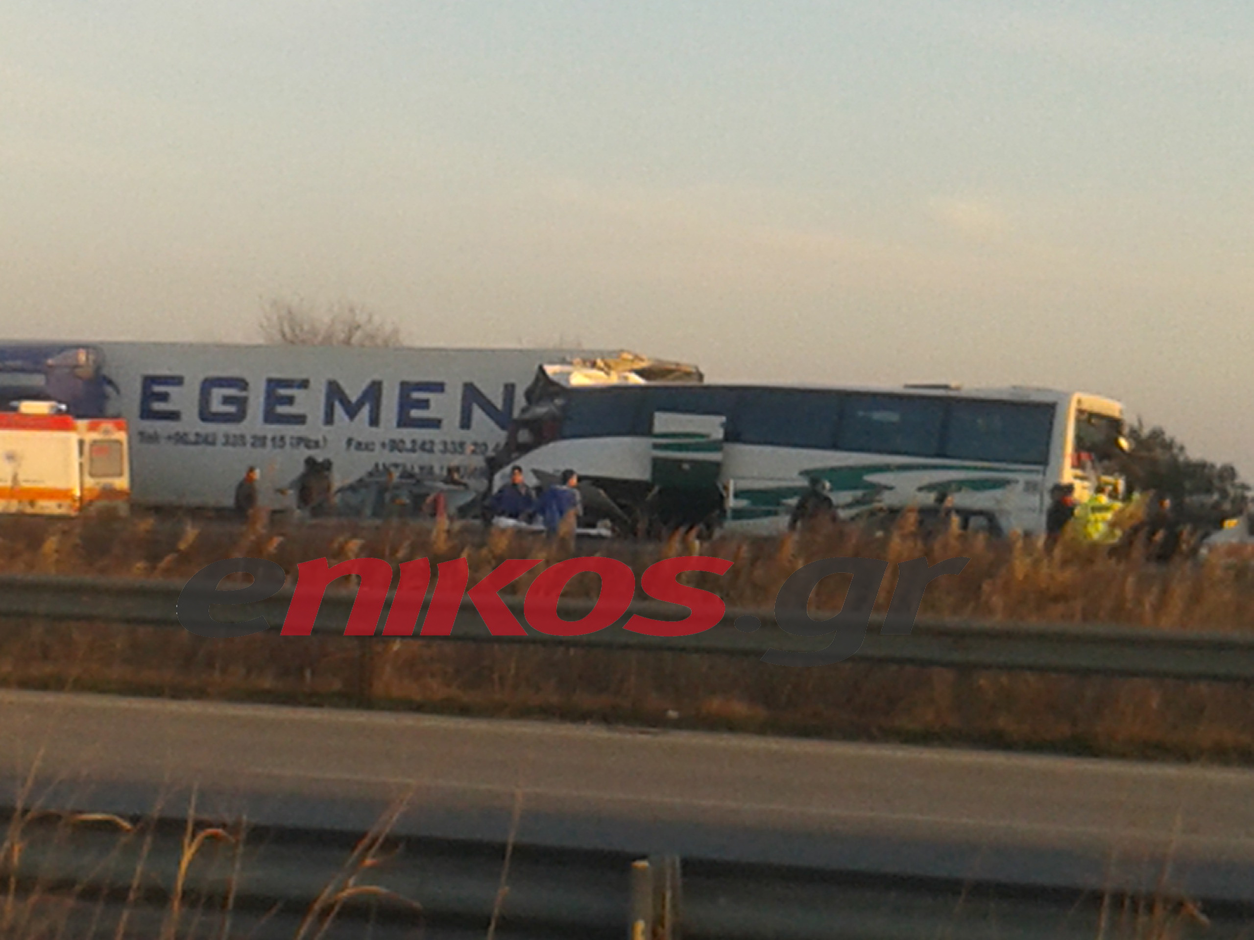 Δύο οι νεκροί από τη σύγκρουση στα Μάλγαρα