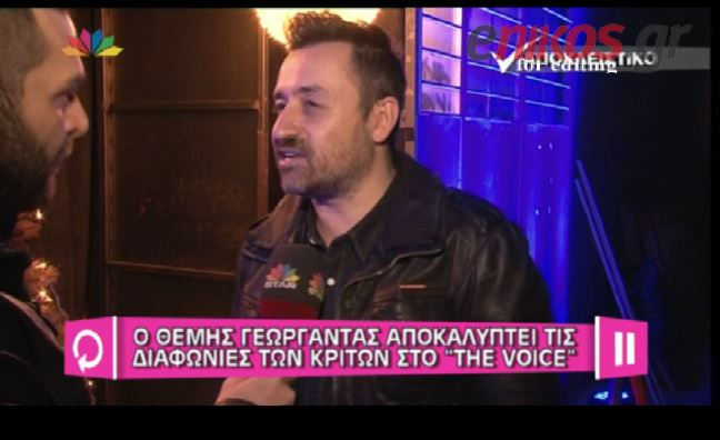 ΒΙΝΤΕΟ-Γεωργαντάς: Το ‘The Voice’ είναι ό,τι καλύτερο έχει βγει στην TV
