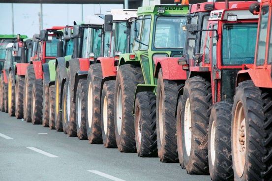 Σέρρες: Στους δρόμους τα τρακτέρ