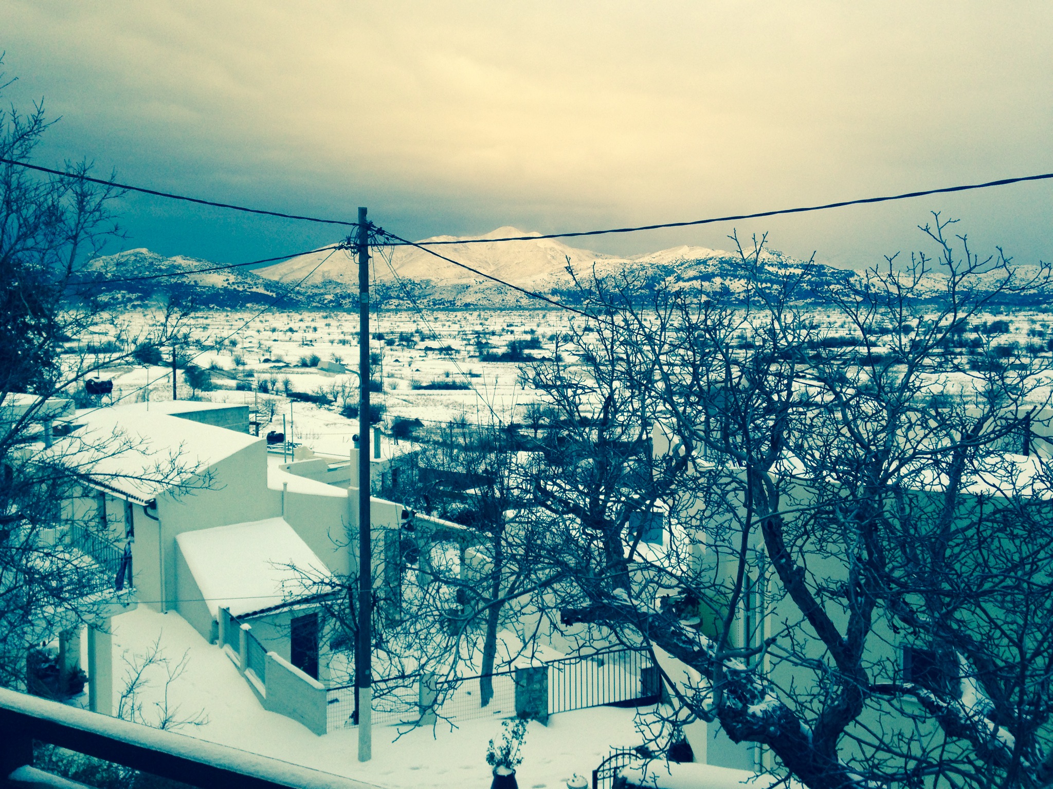 Χιονίζει στα Ιωάννινα-Οδηγίες της Περιφέρειας
