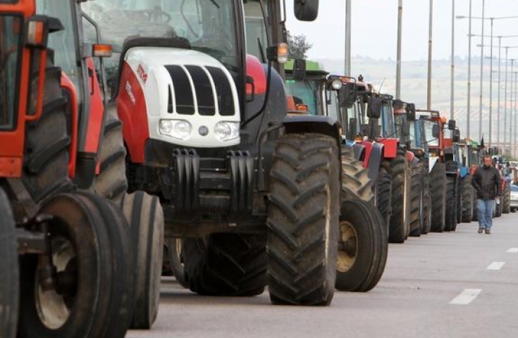 Τρακτέρ στην Αργολίδα