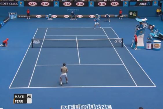 ΒΙΝΤΕΟ-Το ball boy πόνεσε…