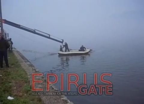 ΒΙΝΤΕΟ-Η επιχείρηση ανάσυρσης του Ι.Χ. με τον 58χρονο