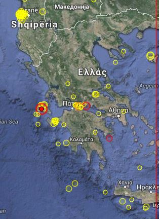 ΤΩΡΑ-Το Ευρωμεσογειακό δίνει 6 R τον σεισμό