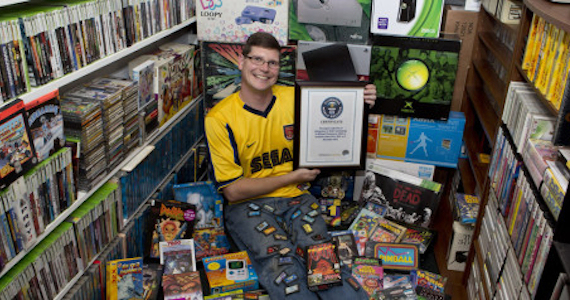 Έχει τη μεγαλύτερη συλλογή παιχνιδιών