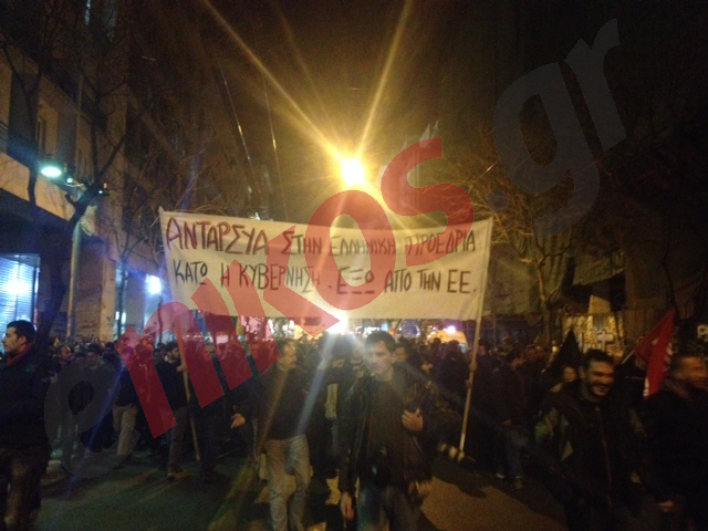 ΦΩΤΟ-Ο ΑΝΤΑΡΣΥΑ στην Πατησίων